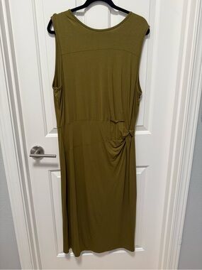 Halogen Side Tie Midi Dress